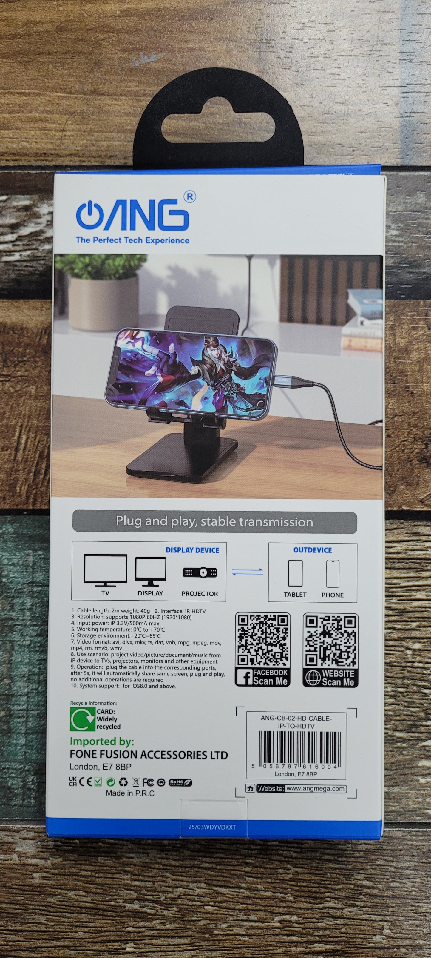 FOR IPHONE TO HDMI 4K 2M Audio and Video HDMI Cable
